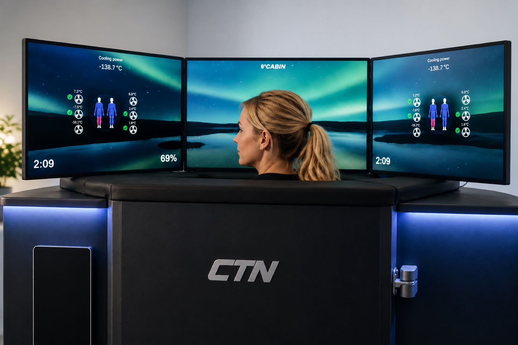 Whole body cryotherapie in de e°CABIN bij Pragma Health